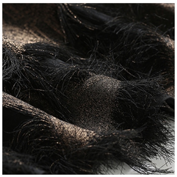 JOSHLYNNE Black Bronze Eyelash Star Heart Dress - Picture 5 of 5